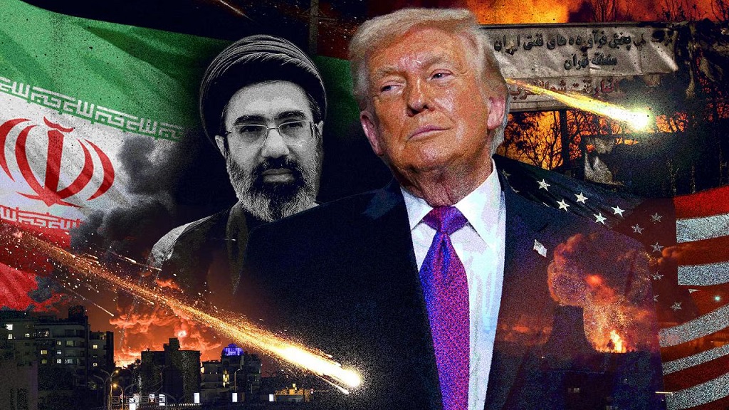 Mojtaba khamenei and Donald Trump.jpg